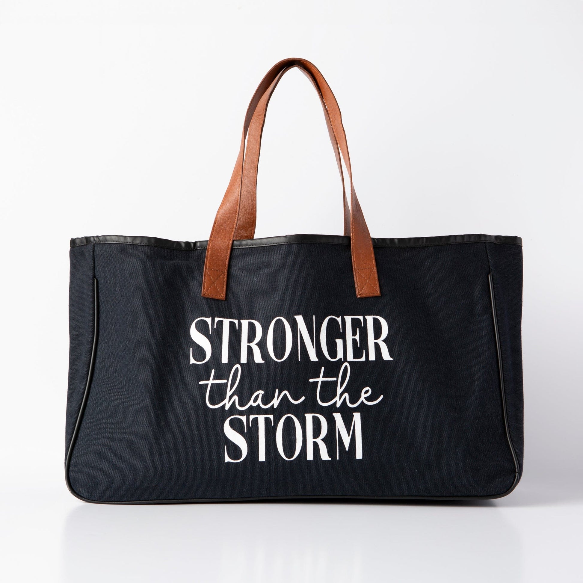 Stronger than the Storm Canvas Tote Bag