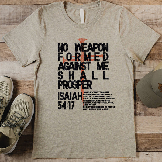 No Weapon Formed Tee