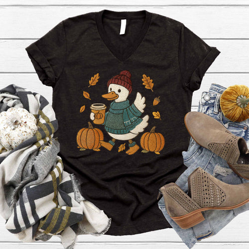 Cozy Season Duck V-Neck