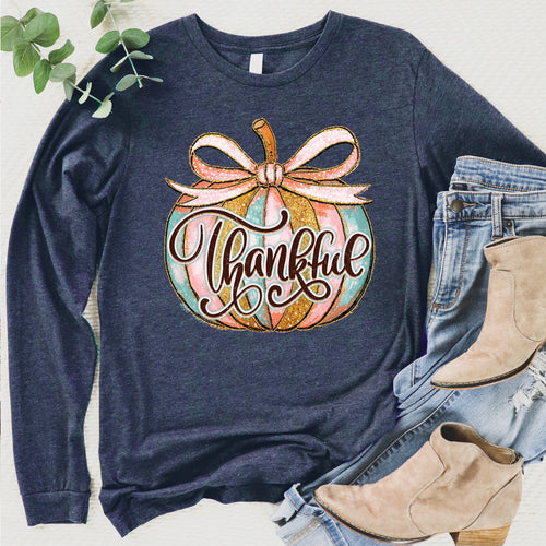 Pumpkin Thankful Long Sleeve