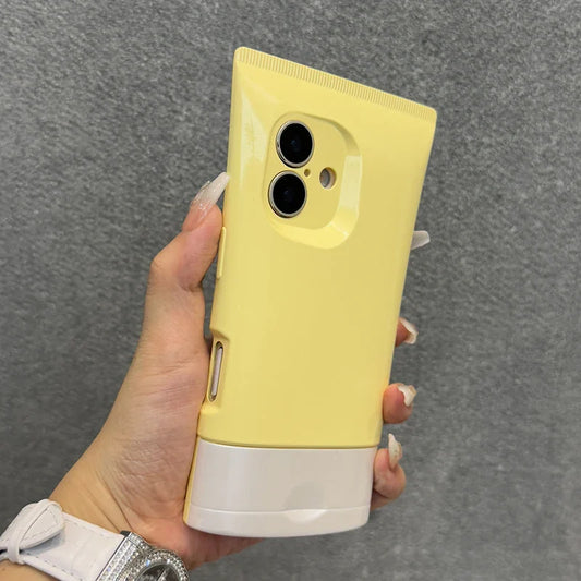 Candy Color 3D BB Cream Facial Cleanser Shape Phone Case