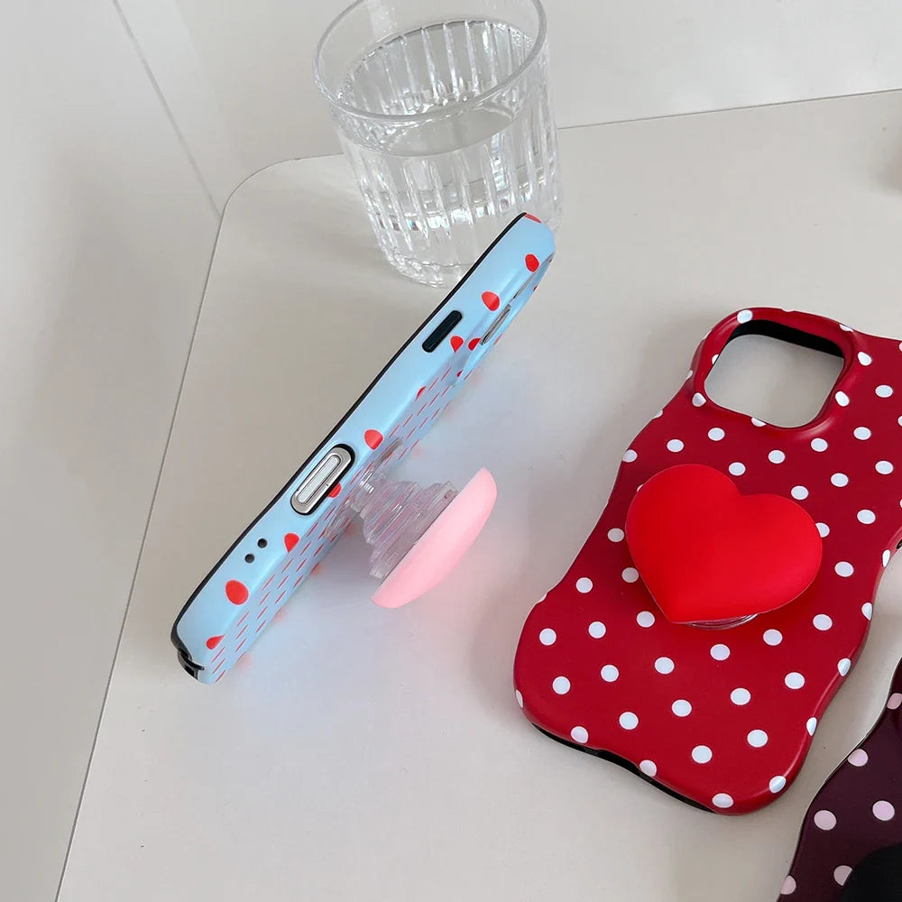 2 IN 1 Polka Dot Phone Case